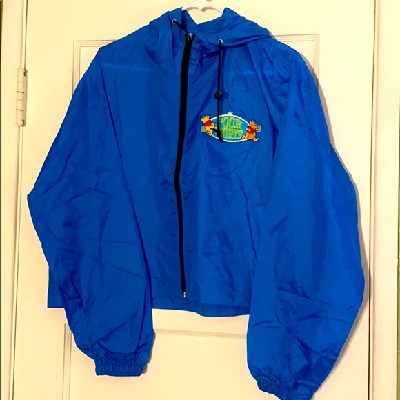 Disney Sweaters - 90s vintage Disney Winnie the Pooh windbreaker